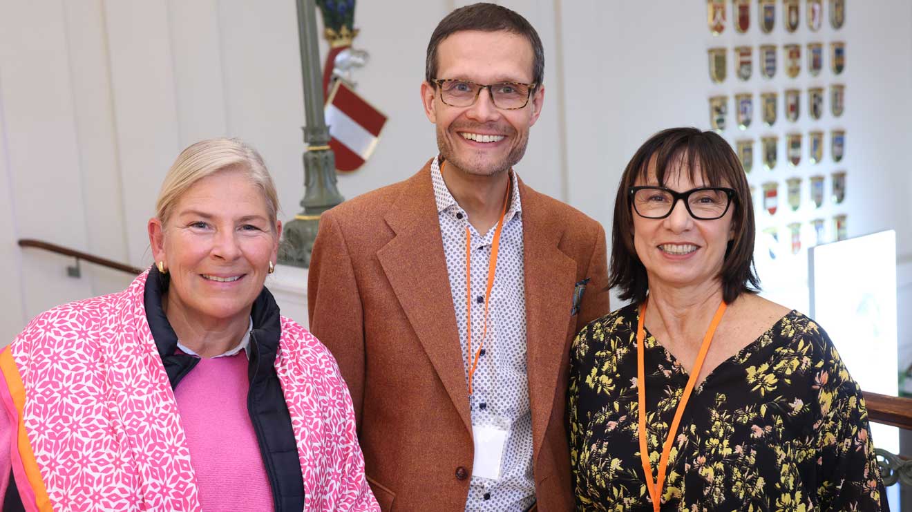 Gesundheitsministern a.D. Dr. Andrea Kdolsky,Vertriebsleiter Mario Thuja Weigl und wechselweise.net-Herausgerberin Veronika Pelikan.