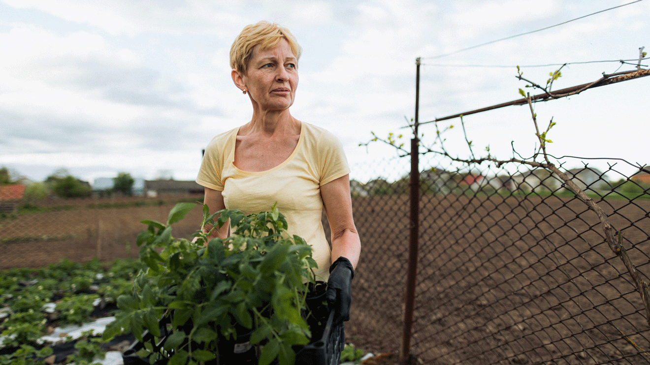 Würden Frauen, die auf dem Land leben, in den Wechseljahren besser versorgt, könnte dies die gesundheitlichen Ungleichheiten verringern. - iStock/Nazar Rybak